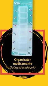 Qlux Organizator medicamente