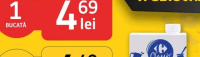 Carrefour Classic Lapte UHT 1 L 1.5% grăsime 1 bucată