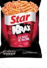 Star Krax Snack-uri cu gust de bacon 60 g
