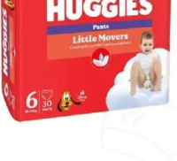 HUGGIES Little Movers Scutece chilotel mărimea 4, 36 buc / mărimea 5, 34 buc / mărimea 6, 30 buc