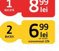Castraveți în oțet 4-7 cm GIANA 670 g (la 2 bucăți)