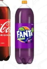 Băutură carbogazoasă COCA COLA / FANTA Soc/ Struguri 2.5 L