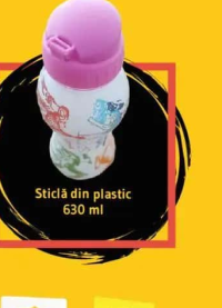 Carousel Sticlă din plastic 630 ml