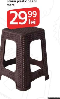 Scaun plastic pliabil mare