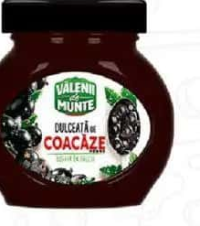 Valenii de Munte Dulceață de coacăze 240 g