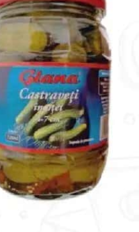 Castraveți în oțet 4-7 cm GIANA 670 g