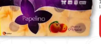 PAPELINO Hârtie igienică 10 role 3 straturi lavandă / piersică