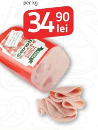 Șuncă de Praga CAROLI per kg