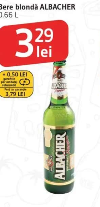 Albacher Bere blondă 0.66 L