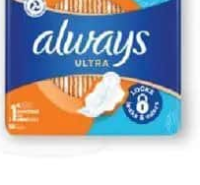 ALWAYS Absorbante nr. 1, 56 buc / nr. 2, 48 buc / nr. 3, 40 buc / nr. 4, 36 buc