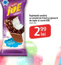 JOE Înghețată sandviș 142 ml