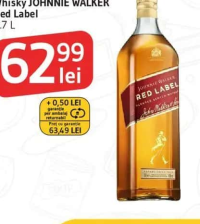 Whisky JOHNNIE WALKER Red Label 0.7 L