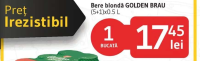 Golden Brau Bere blondă (5+1)x0.5 L 1 bucată