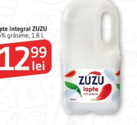 Lapte integral ZUZU 3.5% grăsime, 1.8 L