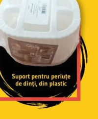 QLux Suport pentru periuțe de dinți, din plastic