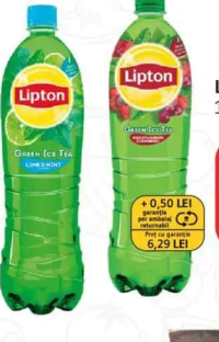 LIPTON Ice Tea 1.5 L, ceai verde/ lămâie