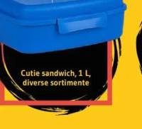 QLux Cutie sandwich, 1 L, diverse sortimente