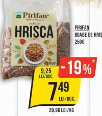 Pirifan Boabe de Hrișcă, 250g