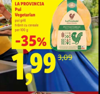 La Provincia Pui Vegetarian pui grill hrănit cu cereale per 100 g