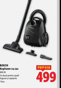 BOSCH Aspirator cu sac 900 W 1 buc.