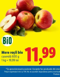 Bio Mere roșii bio caserolă 600 g