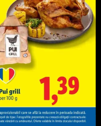 Pui grill per 100 g