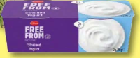MILBONA Iaurt grecesc fără lactoză 0% grăsime 2 x 170 g