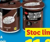 Milbona Iaurt proteic stracciatella 4 x 125 g