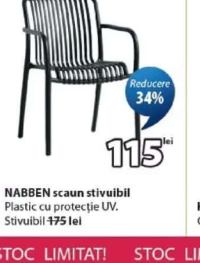 NABBEN scaun stivuibil
