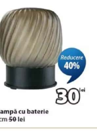 JYSK MEJSE lampă cu baterie Ø14x17 cm