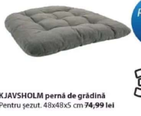 KJAVSHOLM pernă de grădină pentru șezut 48x48x5 cm