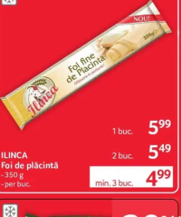 Ilinca Foi de plăcintă 350g