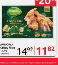 Agricola Crispy fillet din piept de pui 200g