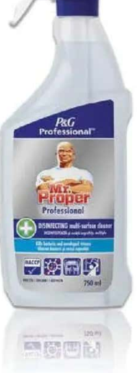 Mr. Proper Professional Detergent spray pentru suprafețe 750ml