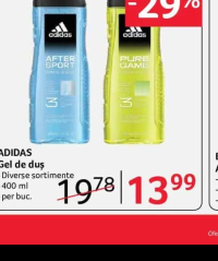 ADIDAS Gel de duș Diverse sortimente 400 ml