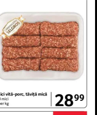 SELGROS Mici vită-porc, tăviță mică - 8 mici - per kg