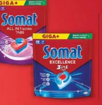 Somat Detergent pentru mașina de spălat vase 100 tablete / 88 capsule