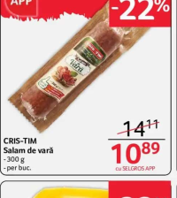 CRIS-TIM Salam de vară 300 g