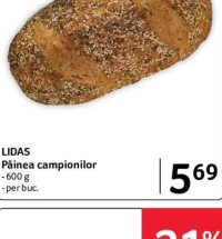 LIDAS Pâinea campionilor 600 g