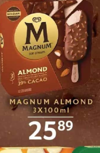 Magnum Almond 3x100ml