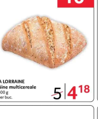 LA LORRAINE Pâine multicereale 400 g