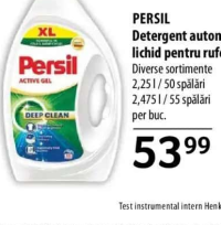 Persil Detergent automat lichid pentru rufe 2,25 l / 2,475 l