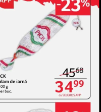 PICK Salam de iarnă 400 g