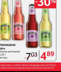 Strongbow Cidru diverse sortimente 0.33l
