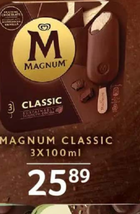Magnum Classic 3x100ml