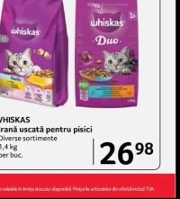 Whiskas Hrană uscată pentru pisici Diverse sortimente 1.4 kg