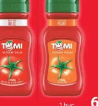 TOMI Ketchup dulce / picant 350 g