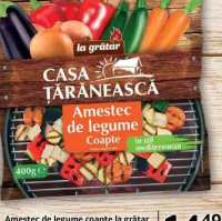 Casa Țărănească Amestec de legume coapte la grătar 400g