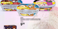 CORSO Înghețată cu aromă de ciocolată și sos de cireșe / cu aromă de caramel / cu aromă de vată de z