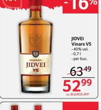 Jidvei Vinars VS - 40% vol. - 0,7 l